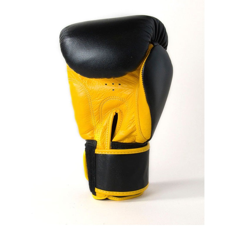 Sandee ABG1 Authentic 2 Tone Boxing Gloves Black/ Yellow