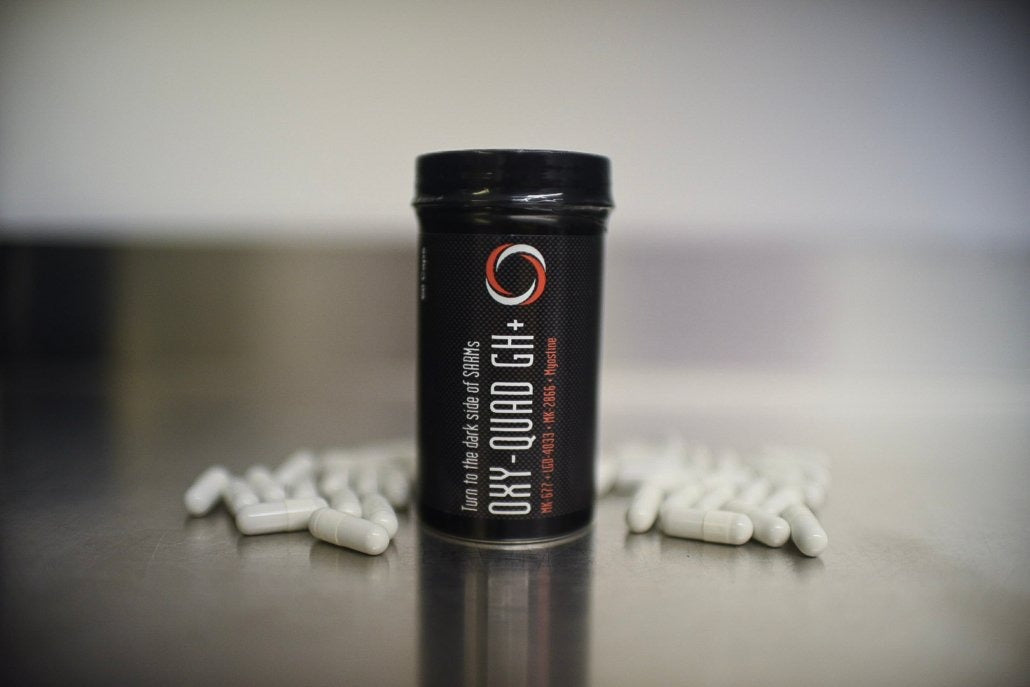 Oxy Quad GH+ (60 Capsules) Muscle Growth Strong Recovery All-In-One