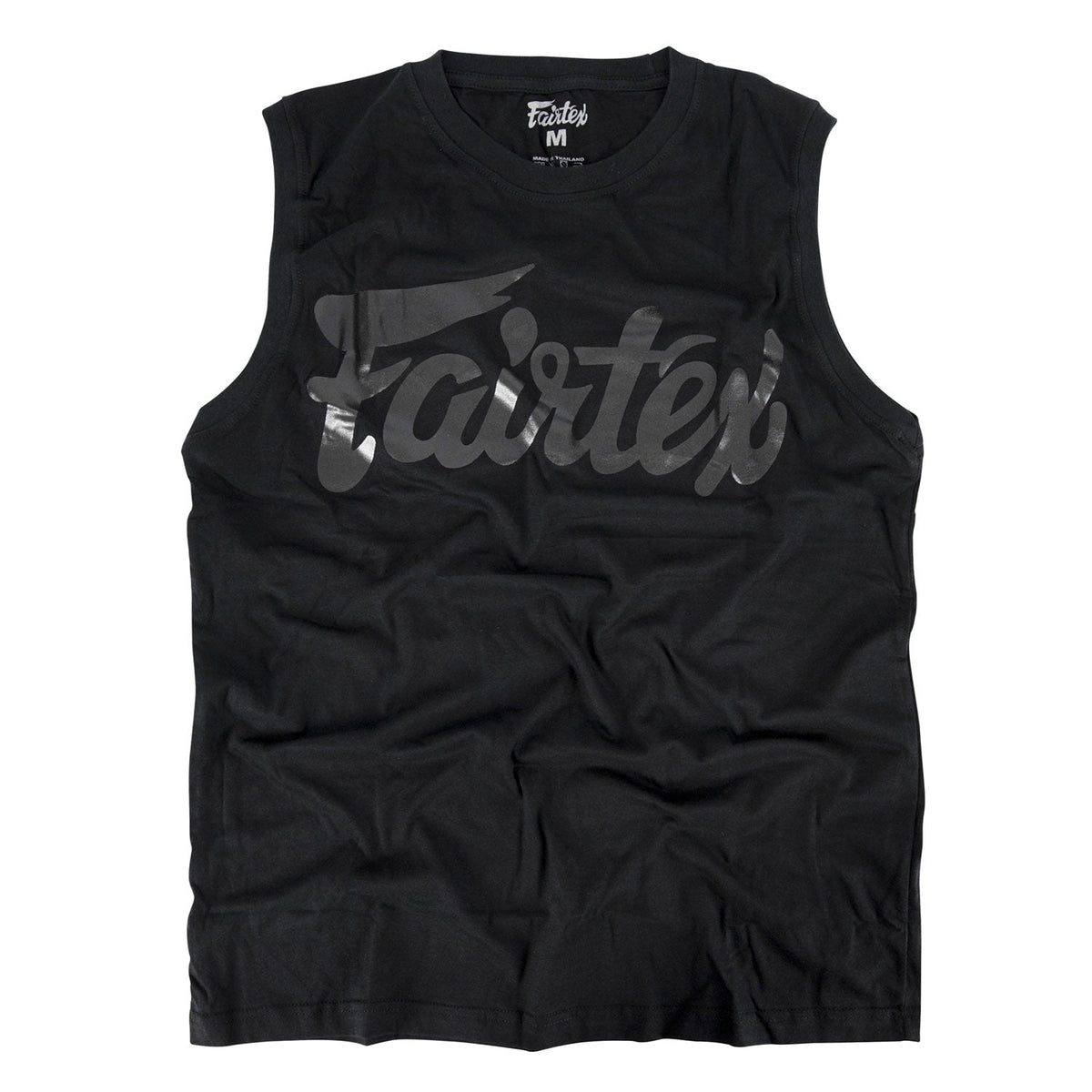 Fairtex MTT34 Tank Top - Black-Black