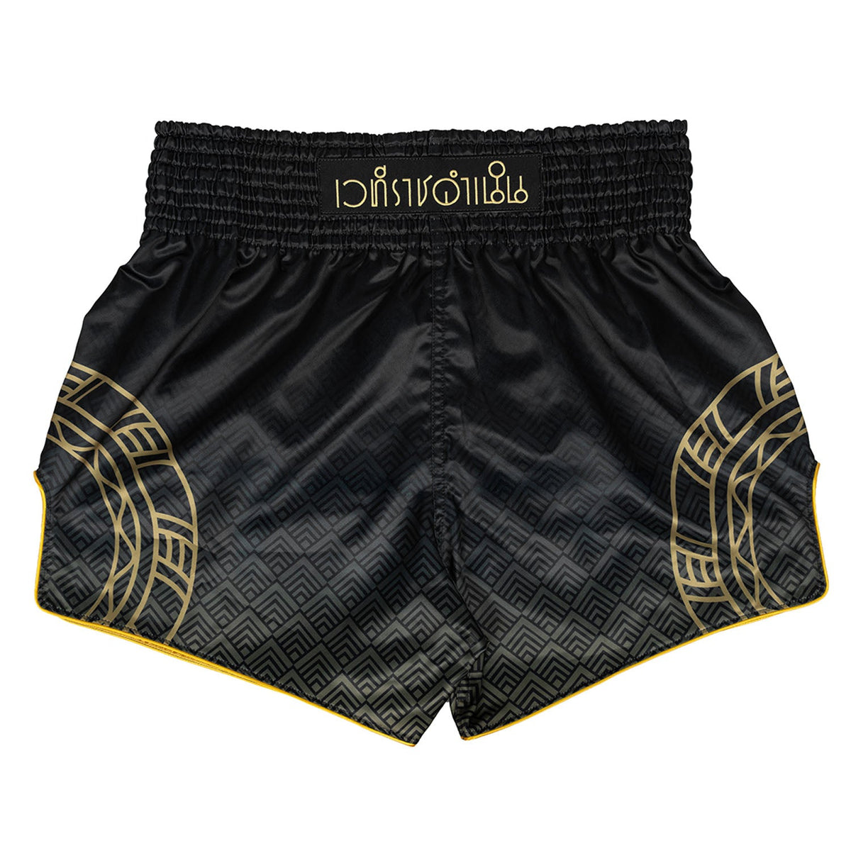 Fairtex x Rajadamnern Muay Thai Shorts - BS-RAJ02 - Black