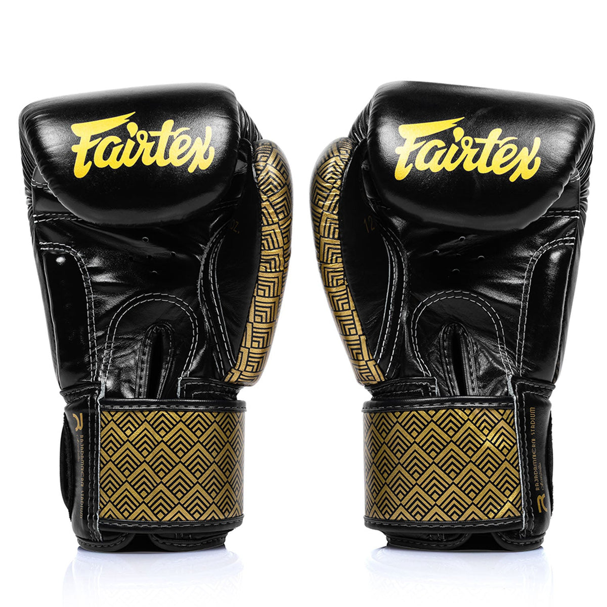 Fairtex X Rajadamnern Premium Boxing Gloves - Black