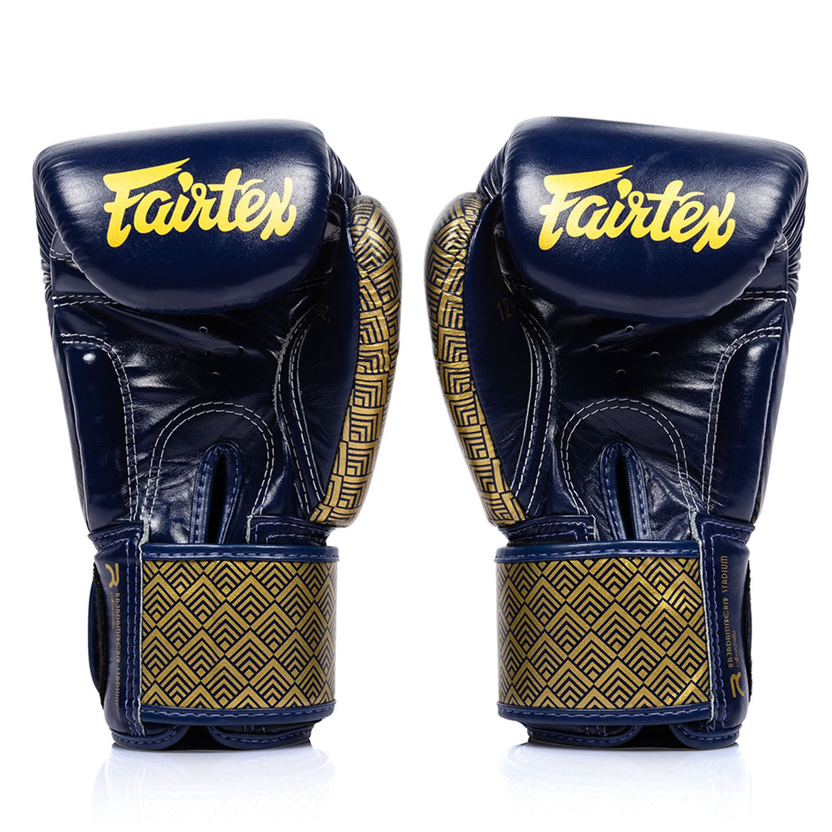 Fairtex X Rajadamnern Premium Boxing Gloves - Navy