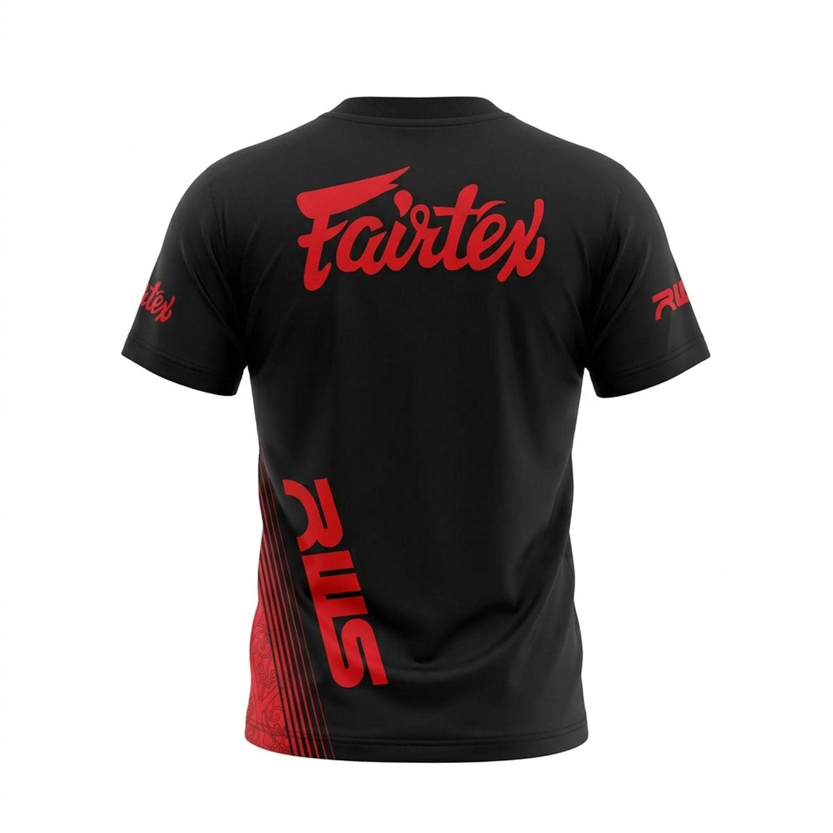 Fairtex x RWS T-Shirt - Black-Red
