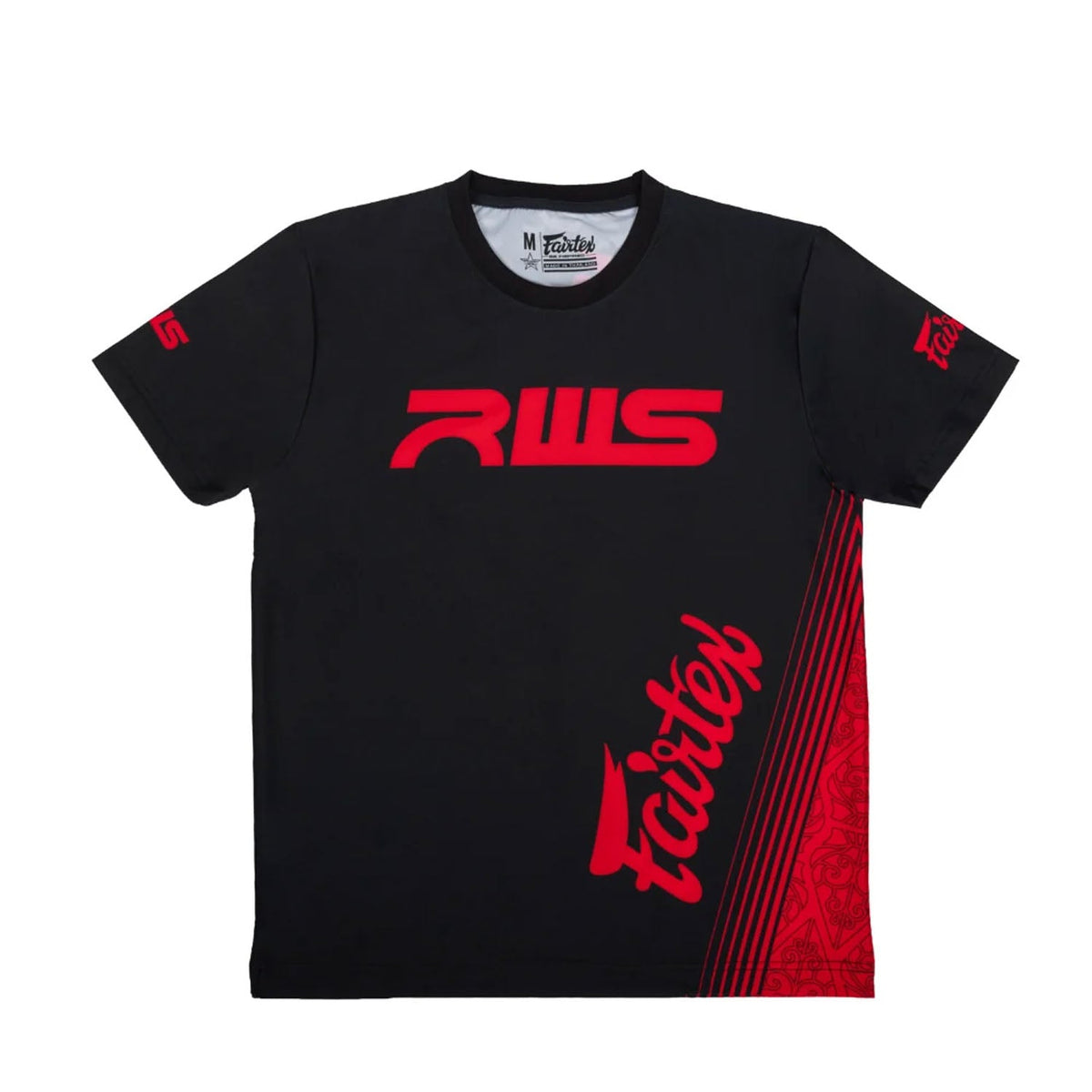 Fairtex x RWS T-Shirt - Black-Red