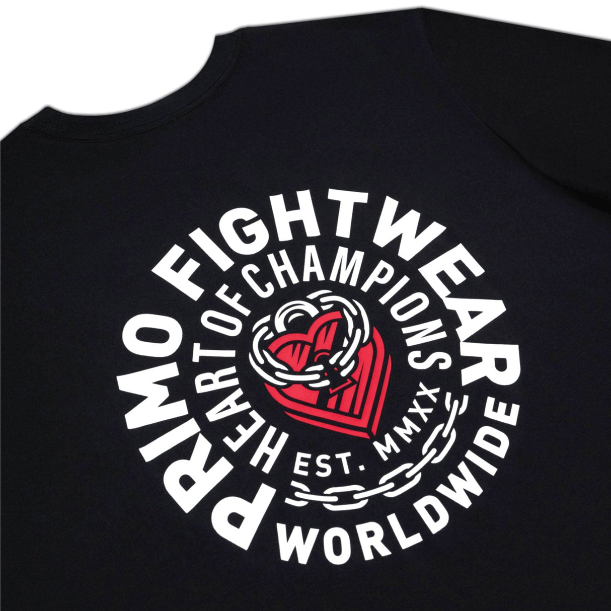 Primo T-Shirt - Heart Of Champions - Black