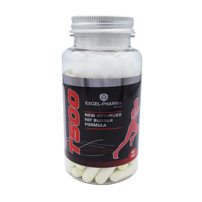 Excel Pharma T500 (60 Capsules) Extra Strong Thermogenic Fat Burner