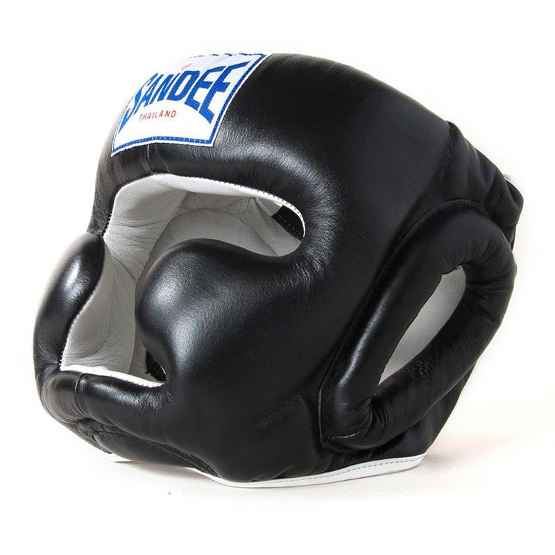 Sandee Kids Closed Face Headguard Black