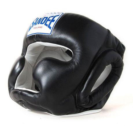 Sandee Kids Closed Face Headguard Black