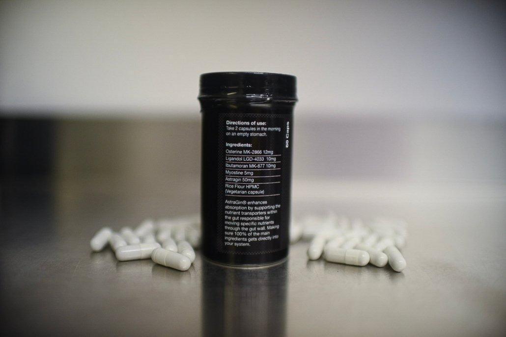 Oxy Quad GH+ (60 Capsules) Muscle Growth Strong Recovery All-In-One