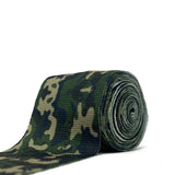 Close up of Rival Camo Handwraps velcro closure attachment