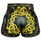 TUFF High-Cut Retro Muaythai Shorts - RMS120 - Berserkers Fury