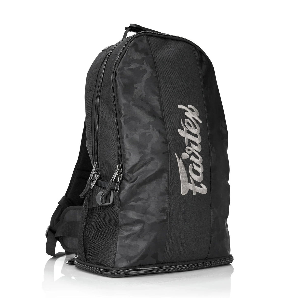 Fairtex BAG4 Rucksack Gym Bag Black-Silver Camo