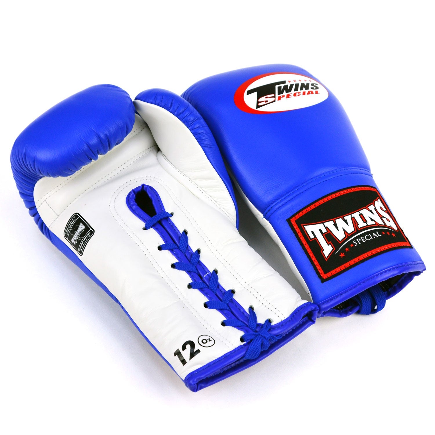 TWINS SPECIAL パンチングミット 青白 Twins Special BGLL1 Lace-up Boxing Gloves - Blue-White – Fighter's