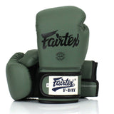 Fairtex BGV11 F-Day Boxing Gloves - Olive Green