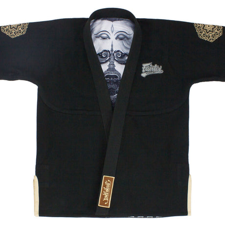 BJJ3 Fairtex Treeburam Premium BJJ Gi Black