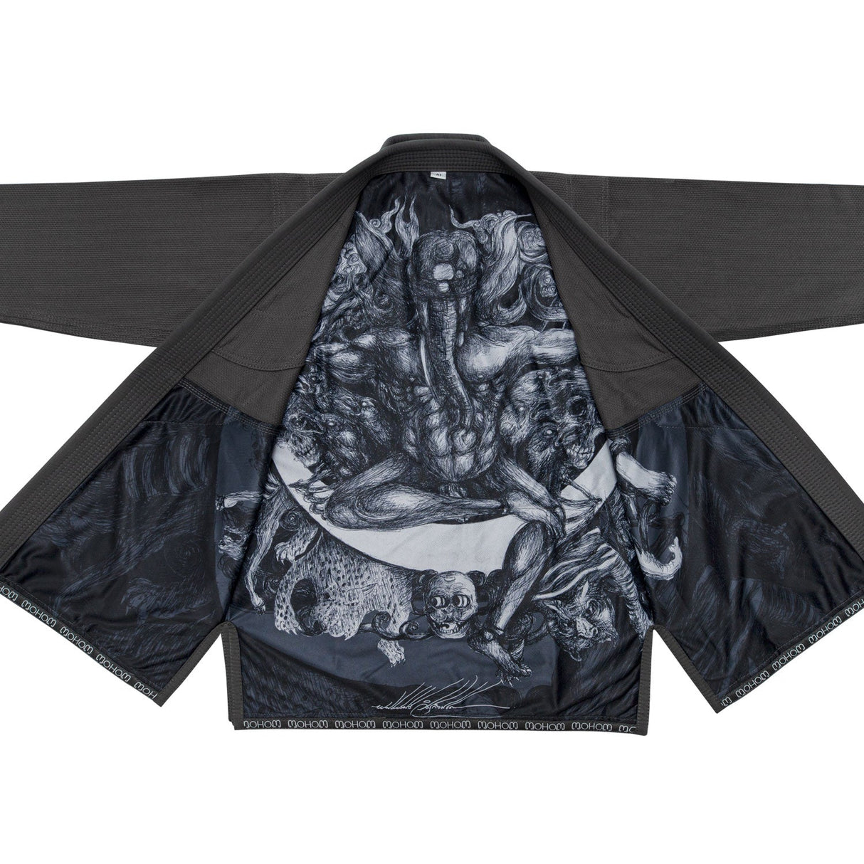 BJJ6 Fairtex Mohom Premium BJJ Gi Grey