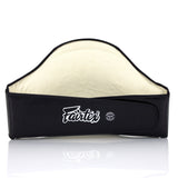 Fairtex BPV1 Standard Leather Belly Pad - Black-White
