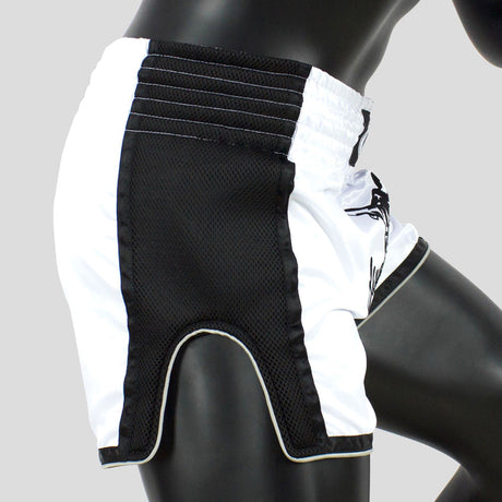 Fairtex BS1707 Slim Fit Muaythai Shorts - White