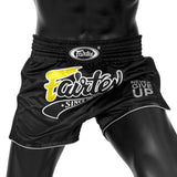 Fairtex BS1708 Slim Fit Muaythai Shorts - Black