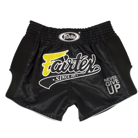 Fairtex BS1708 Slim Fit Muaythai Shorts - Black