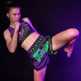 Fairtex BS1922 Muaythai Shorts - Purple Racer