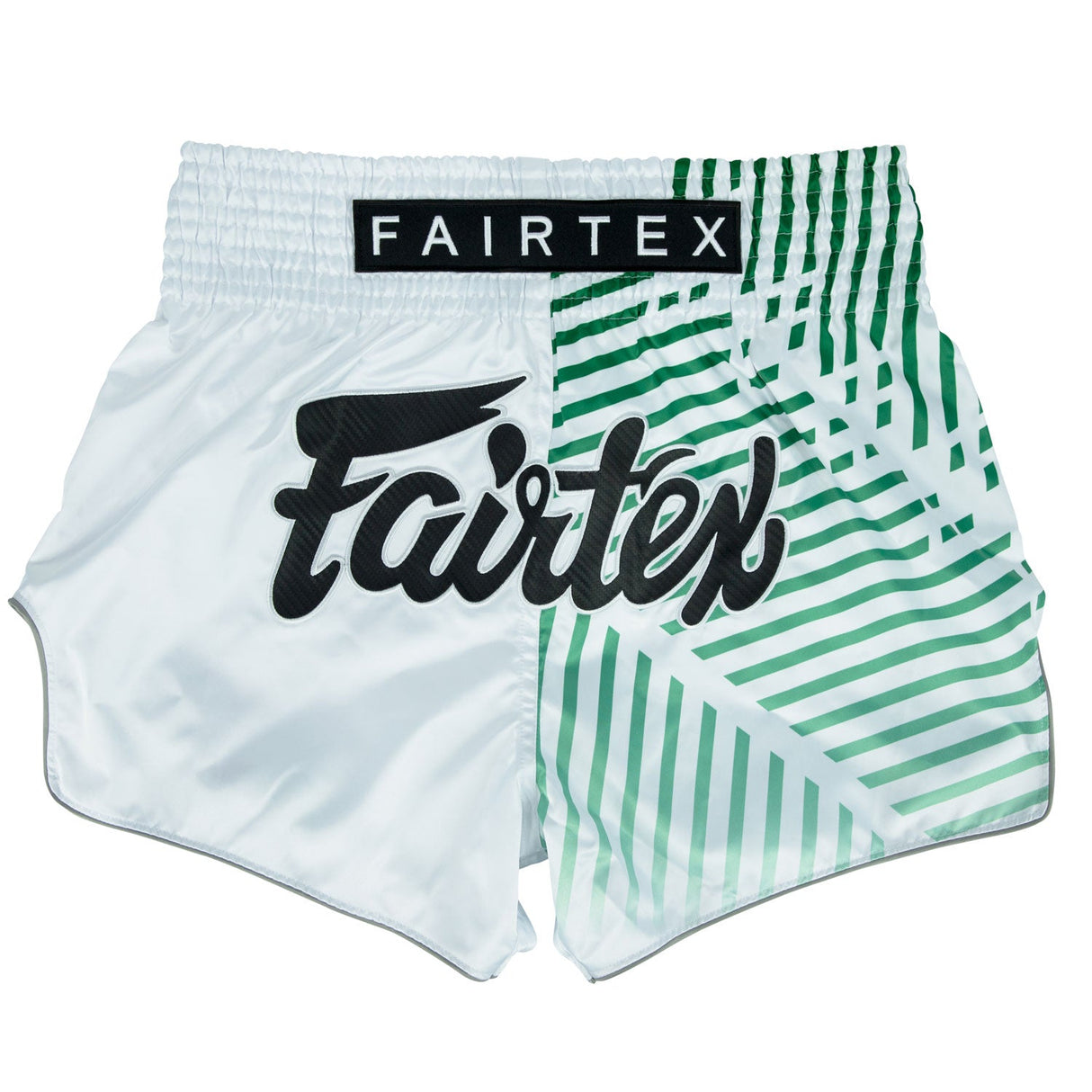 Fairtex BS1923 Muaythai Shorts - White Racer