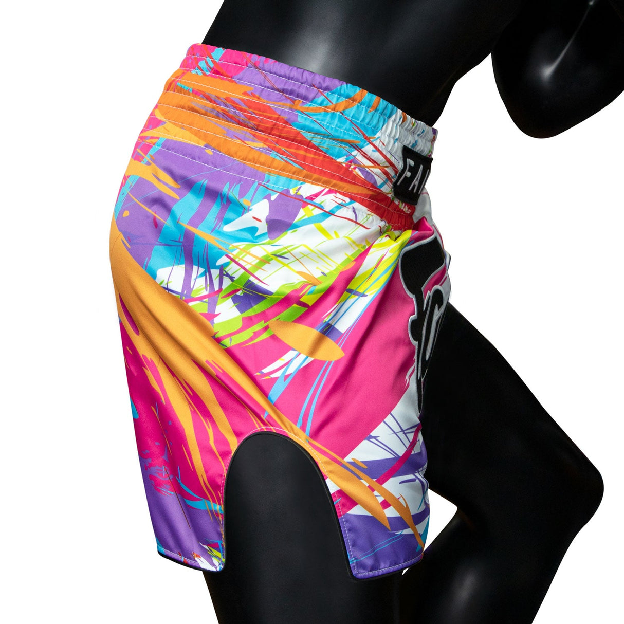 Fairtex BS1933 Muaythai Shorts - World Music White