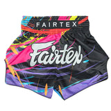 Fairtex BS1934 Muaythai Shorts - World Music Black