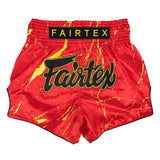 Fairtex BS1946 Muaythai Shorts - Red Inferno
