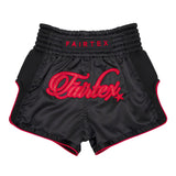Fairtex BSK2104 Kids Muaythai Shorts - Midnight Red