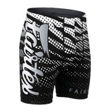 Fairtex CP10 Mens Vale Tudo Shorts - Black-White