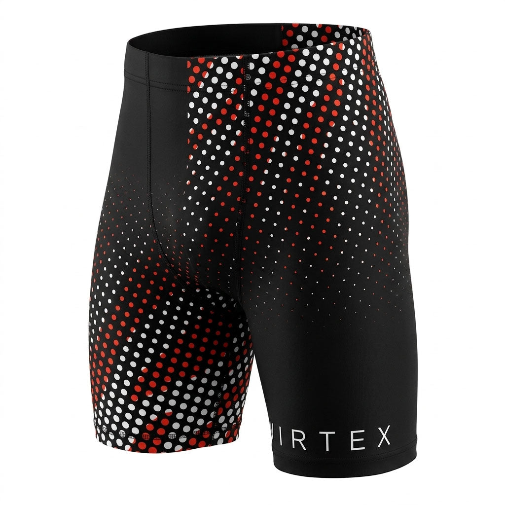 Fairtex CP9 Mens Vale Tudo Shorts - Black-Orange