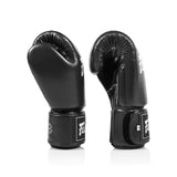 Fairtex BGV1C-PLUS Microfibre Boxing Gloves - Black