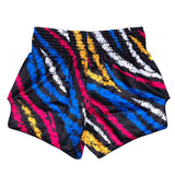 Fairtex BS1956 Muaythai Shorts - Colourful (Vertical)