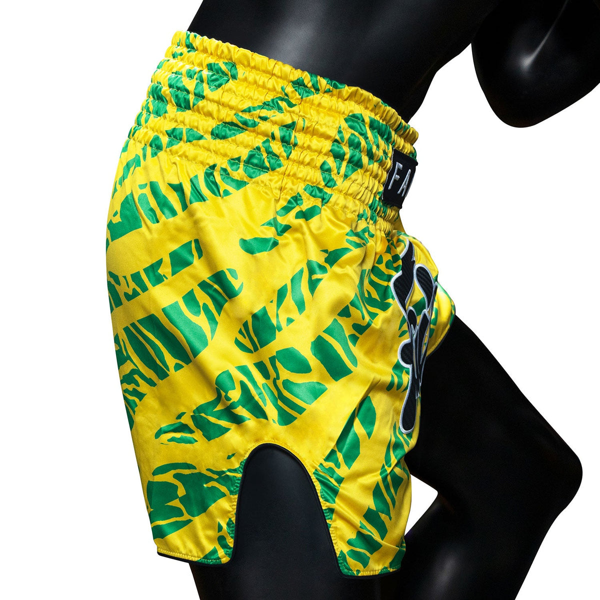 Fairtex BS1959 Muaythai Shorts - Yellow-Green