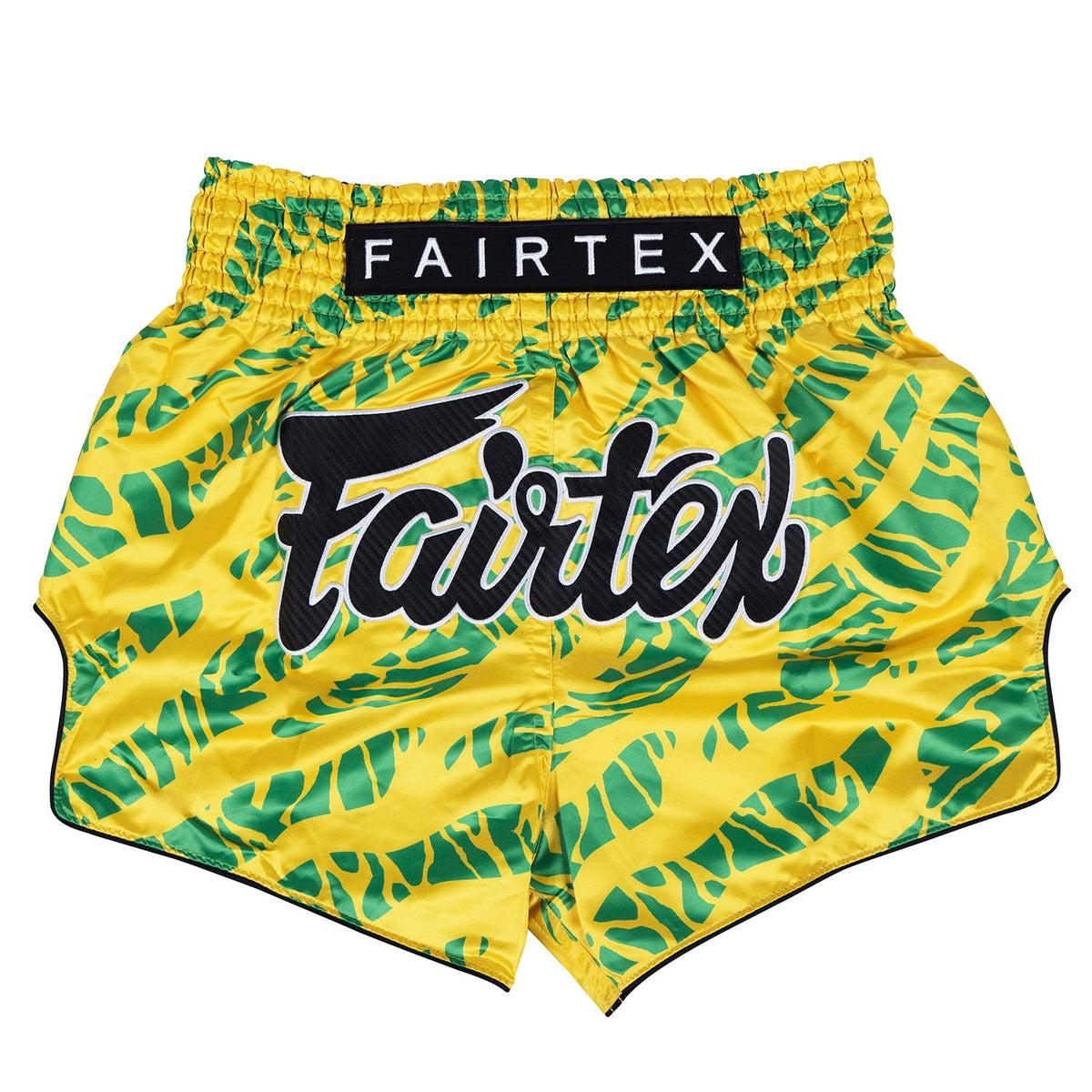 Fairtex BS1959 Muaythai Shorts - Yellow-Green