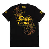 Fairtex x Glory T-shirt 03 - Black-Gold