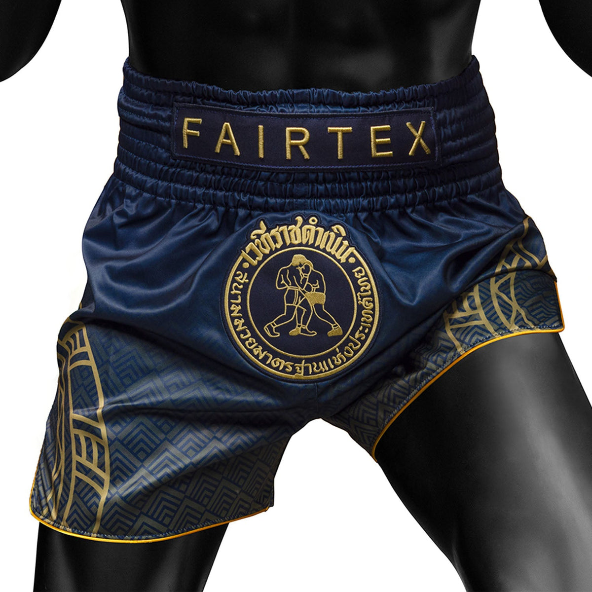 Fairtex x Rajadamnern Muay Thai Shorts - BS-RAJ01 - Navy