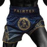Fairtex x Rajadamnern Muay Thai Shorts - BS-RAJ01 - Navy