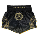 Fairtex x Rajadamnern Muay Thai Shorts - BS-RAJ02 - Black