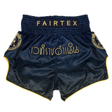 Fairtex x Rajadamnern Muay Thai Shorts - BS-RAJ03 - Navy