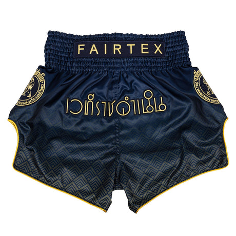 Fairtex x Rajadamnern Muay Thai Shorts - BS-RAJ03 - Navy