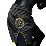 Fairtex x Rajadamnern Muay Thai Shorts - BS-RAJ04 - Black