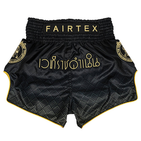 Fairtex x Rajadamnern Muay Thai Shorts - BS-RAJ04 - Black
