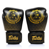 Fairtex X Rajadamnern Premium Boxing Gloves - Black