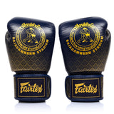 Fairtex X Rajadamnern Premium Boxing Gloves - Navy
