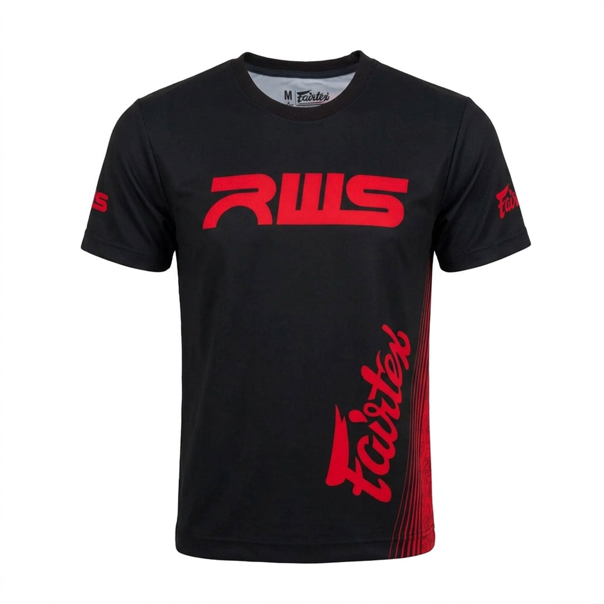 Fairtex x RWS T-Shirt - Black-Red
