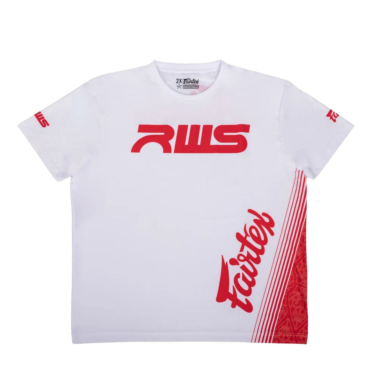 Fairtex x RWS T-Shirt - White-Red