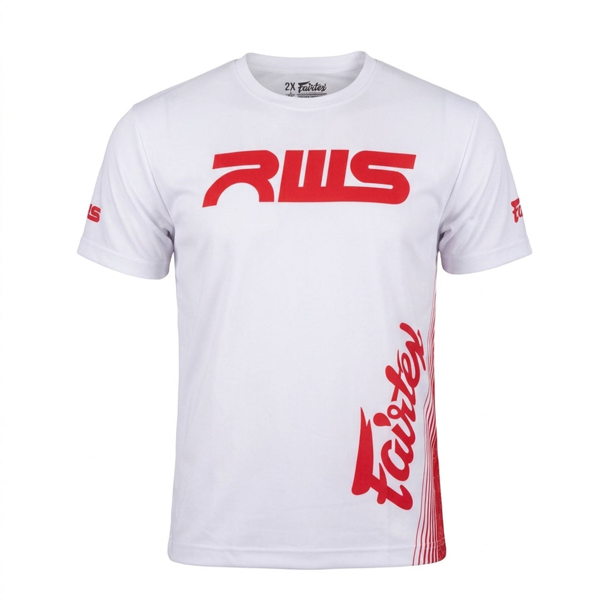 Fairtex x RWS T-Shirt - White-Red