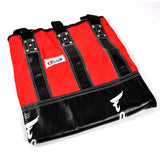 Fairtex HB3 Extra Large Leather Heavy Bag - Black-Red (UN-FILLED)
